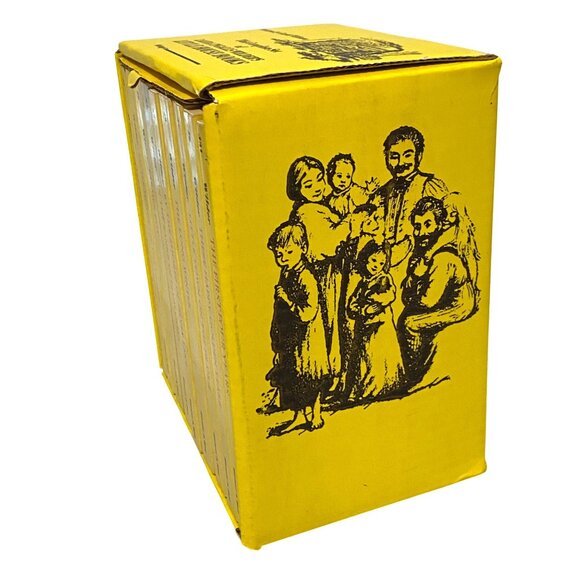 Laura Ingalls Wilder Little House Books Box Set Yellow Paperback Middle Grade - Picture 2 of 14